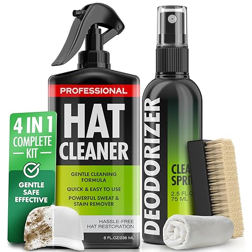 4-in-1 Professional Hat Cleaning and Care Kit