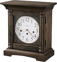 Howard Miller 549720 Kimberly Mantel Clock II - Burnished Oak Westminster Chime, USA-Made Elegance