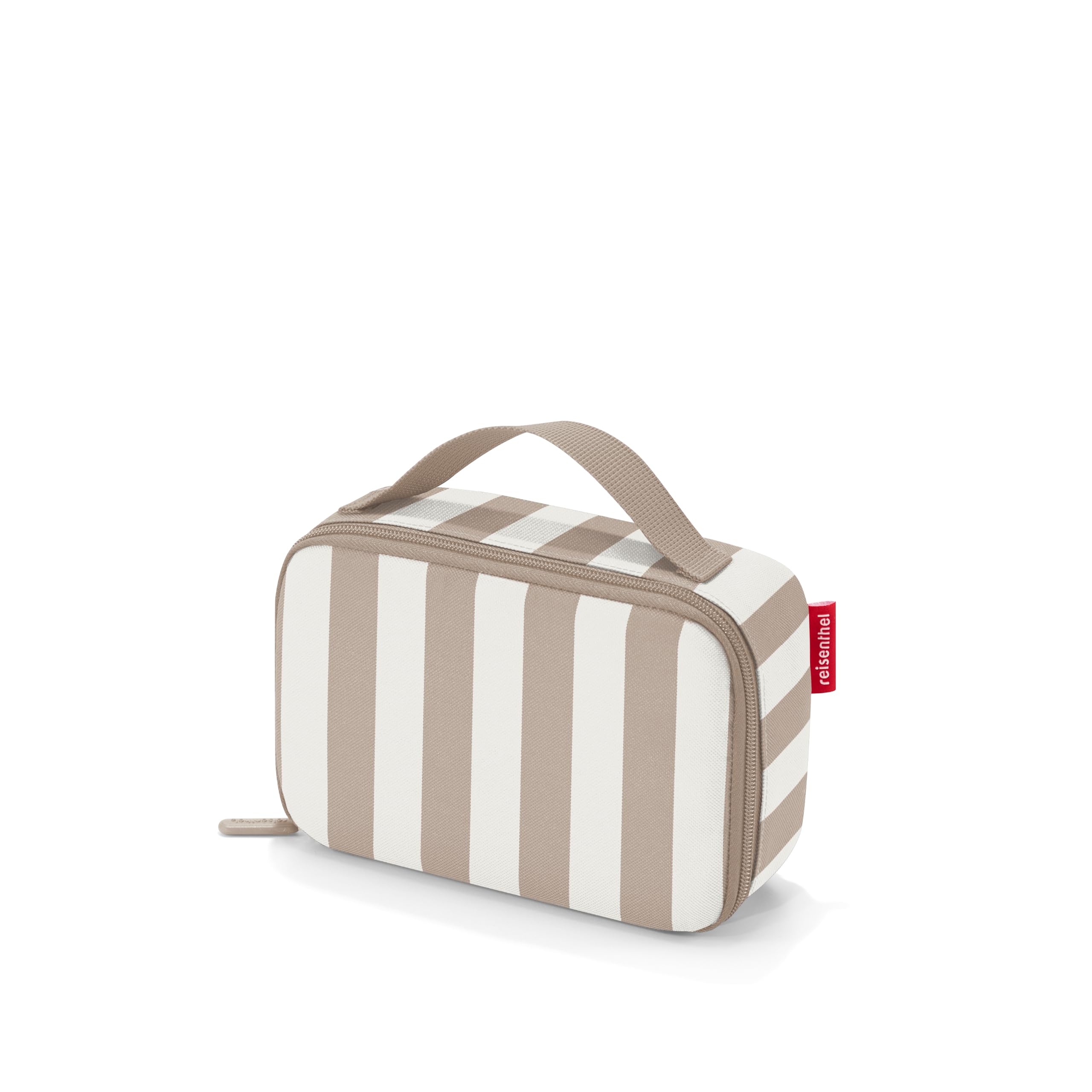 reisenthel thermocase summerstripes Coffee – Kleine Kühltasche für Kosmetik, Medikamente, Snacks u. v. m. – Aus wasserabweisendem Material – Ansicht 2