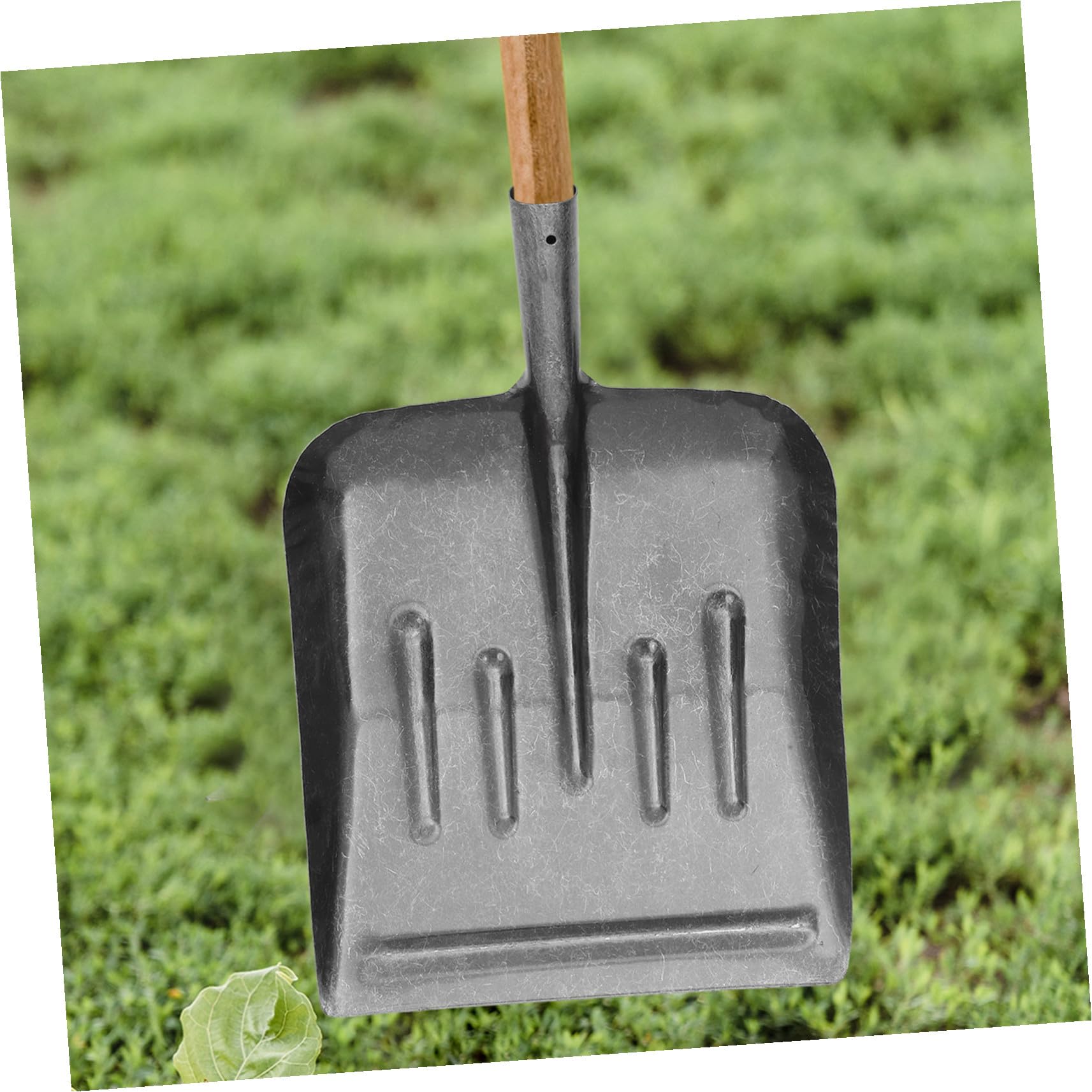 DOITOOL Pala per Giardino in Acciaio al Manganese Manico Ergonomico per Pulizia Esterna e Giardinaggio
