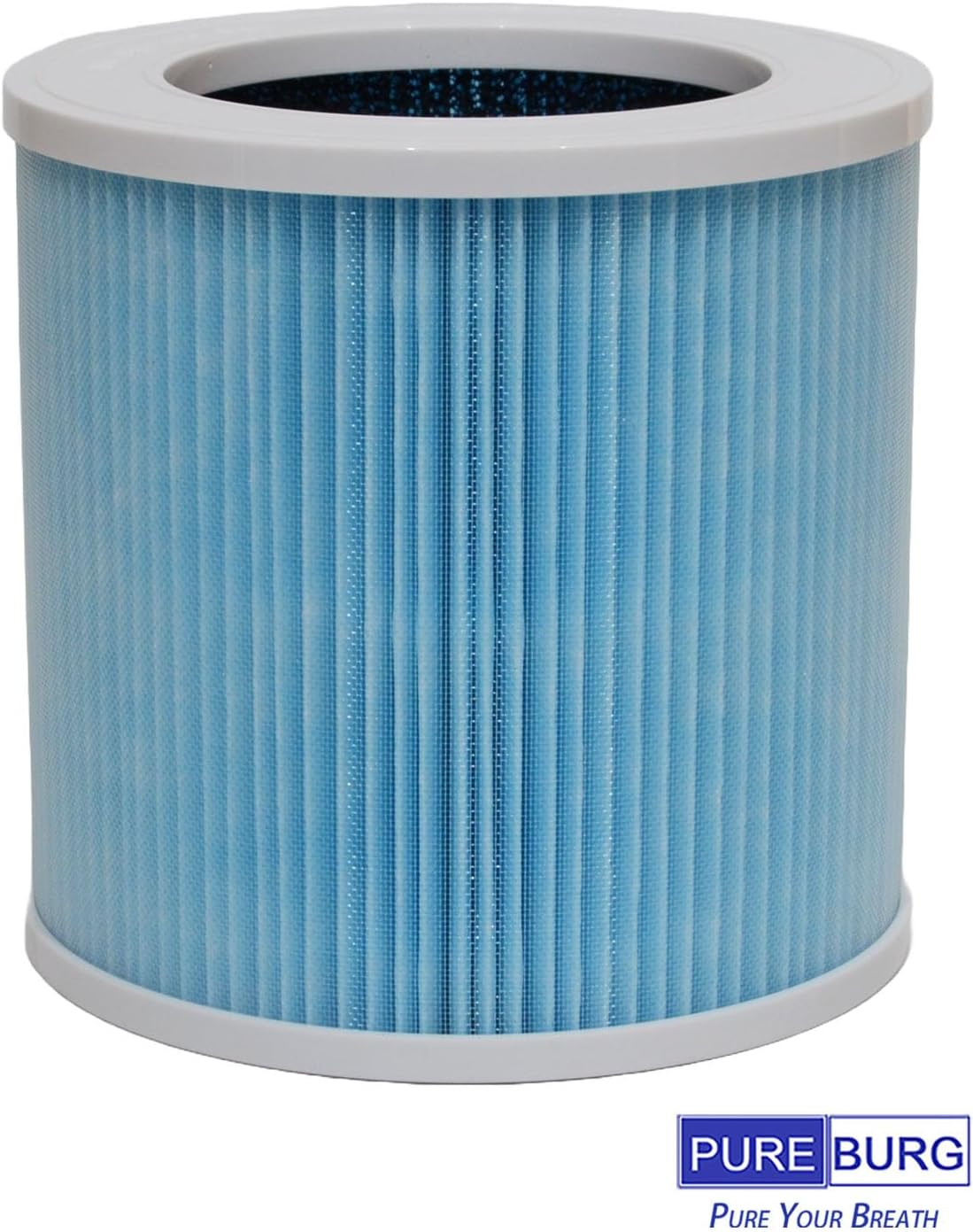 PUREBURG Replacement Filter Compatible with Gonrair Air Purifier GL-K802,3-Pack H13 HEPA Activated Carbon 3-Stage Filtration Air Clean Dust VOCs - Image 2