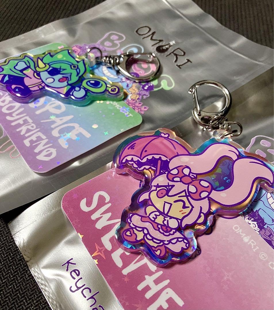 Amazon.co.jp: OMORI アクキー SWEETHEART SPACE EX-BOYFRIEND