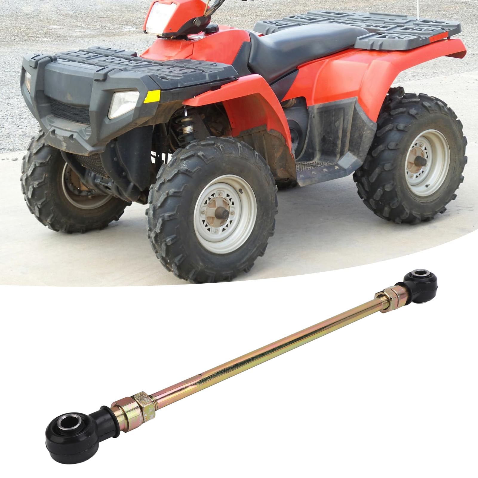 Zestaw Przegubów Kulowych Drążka Kierowniczego do Sportsman 500 1998 do 2004, Zestaw Końcówek Drążka Kierowniczego ze Stopu Stali Redukujący Hałas, zespół Wału Kierownicy