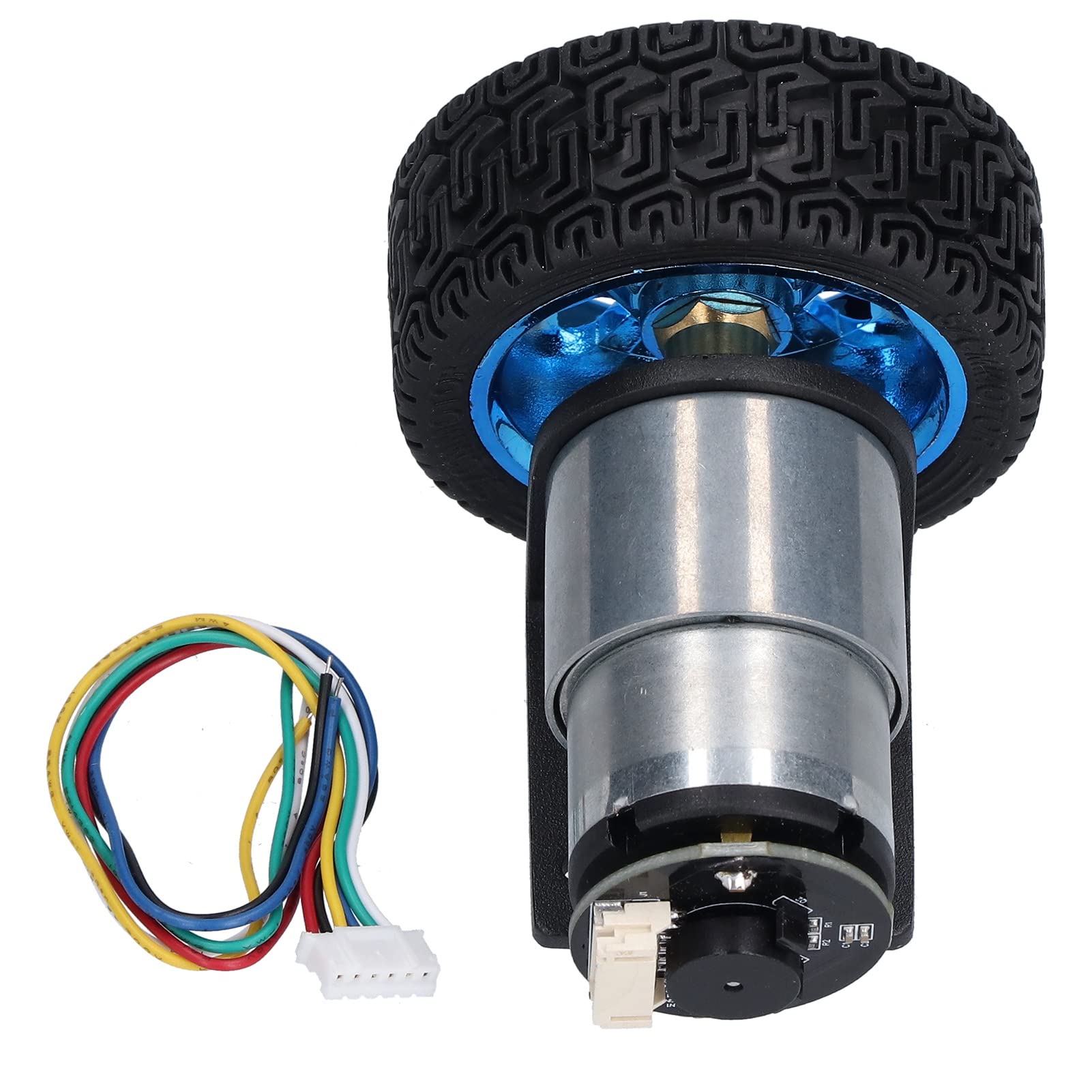 Kit de Jeu de Moteur d'encodeur Arbre 6 Mm avec Support Montage pour le Robot Voiture DC6V JGB37 520 45rpm (12RPM Kit de Jeu de Moteur d'encodeur Arbre 6 Mm avec Support Montage pour le Robot Voiture DC6V JGB37 520 45rpm (12RPM