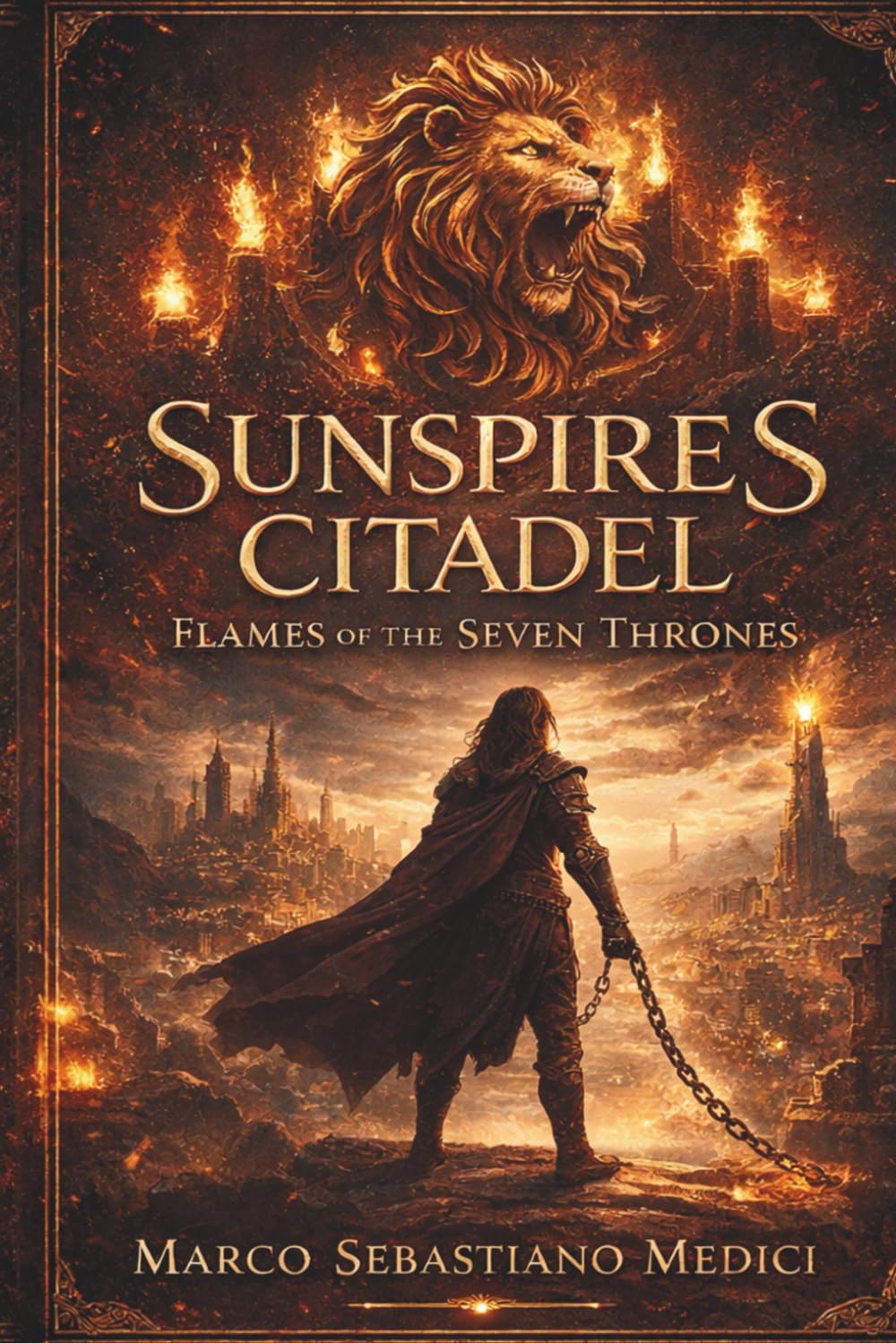 Sunspires Citadel: Flames of the Seven Thrones (Flamoria: Drak’Valen Saga - Chronicles of the Shattered Crown)