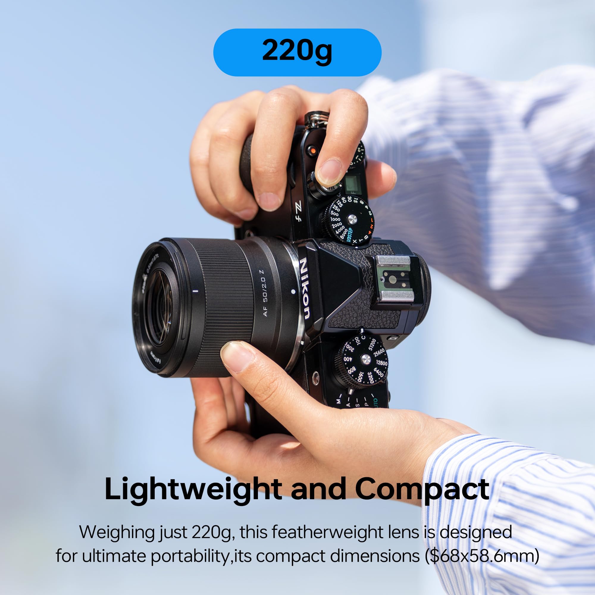 Amazon.com : VILTROX AF 50mm F2.0 Air Z Lens for Nikon Z Mount, F