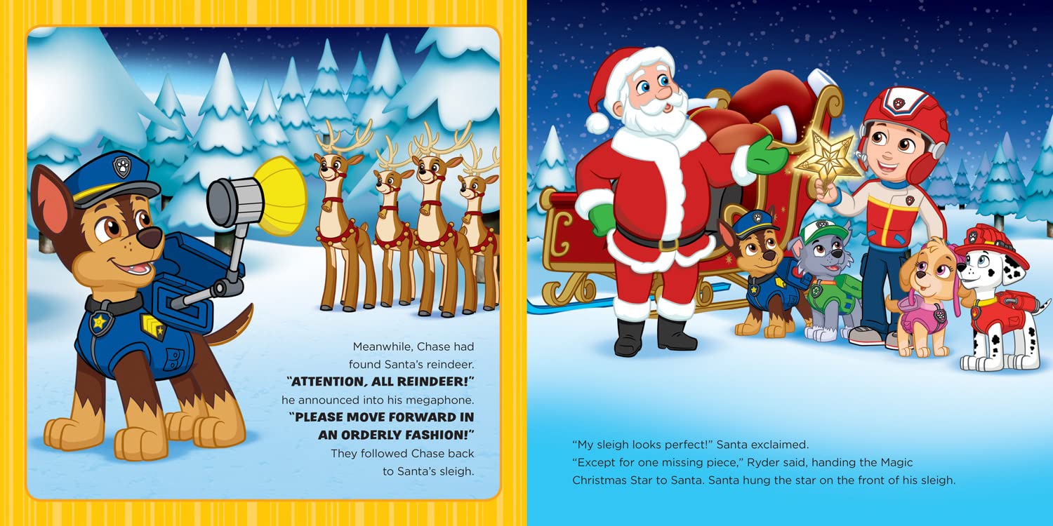 PAW Patrol Picture Book – Pups Save Christmas: A festive illustrated adventure story book for children aged 2, 3, 4, 5 based on the Nickelodeon TV Series, featuring special guest Santa!