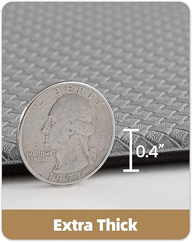 Miniatura 66 de Color&Geometry - Alfombras de cocina antideslizantes e impermeables Alfombra de cocina acolchada Alfombra antifatiga para pararse de 30 x 18