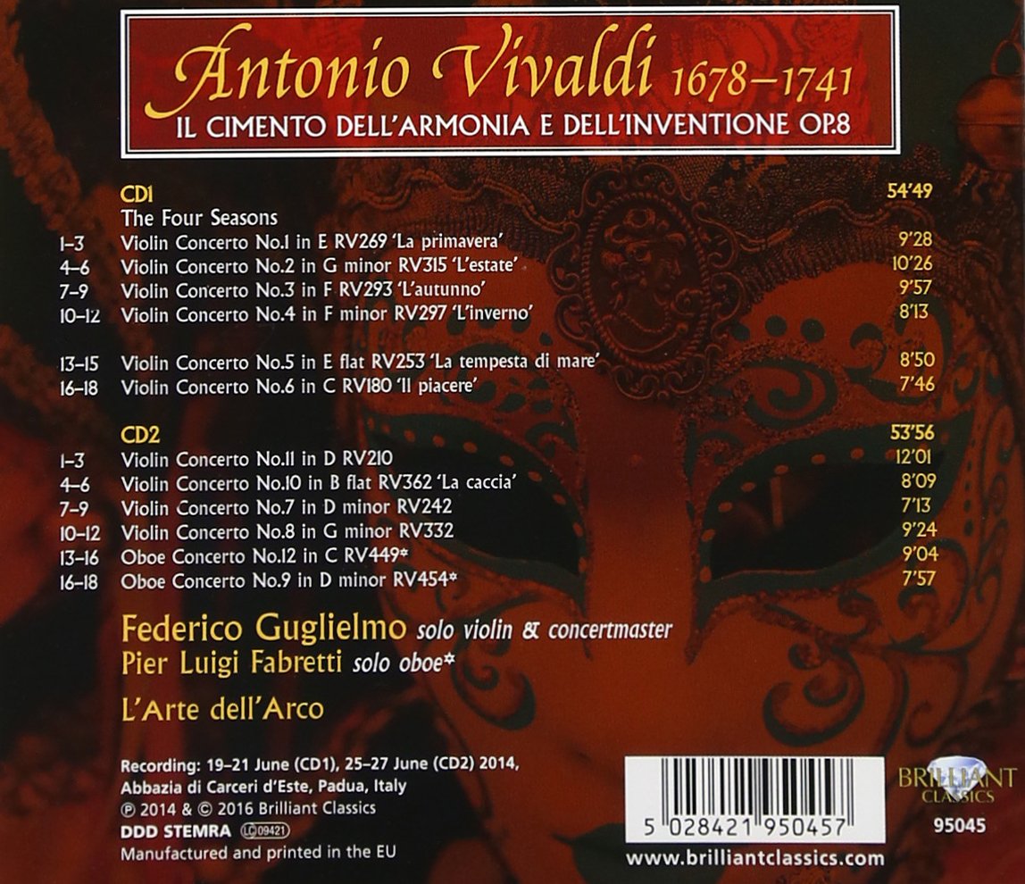 Vivaldi: Contest Harmony & Invention