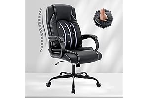 Ergonomic Executive Office Chair: Enjoy Unrivaled Comfort for Extended Work Sessions