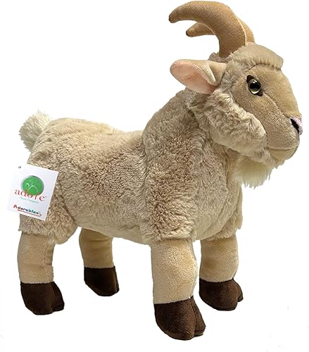 Peluche de juguete Billy, cabra de peluche de juguete mide 15 pulgadas