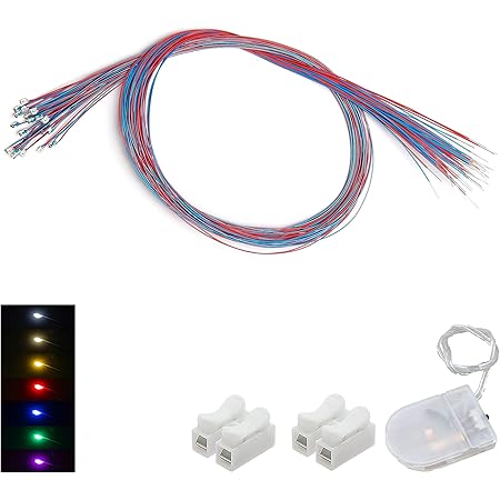 125pcs Pre-soldered Micro Litz Wired Leads Mix SMD Led 0603 + Muti ...