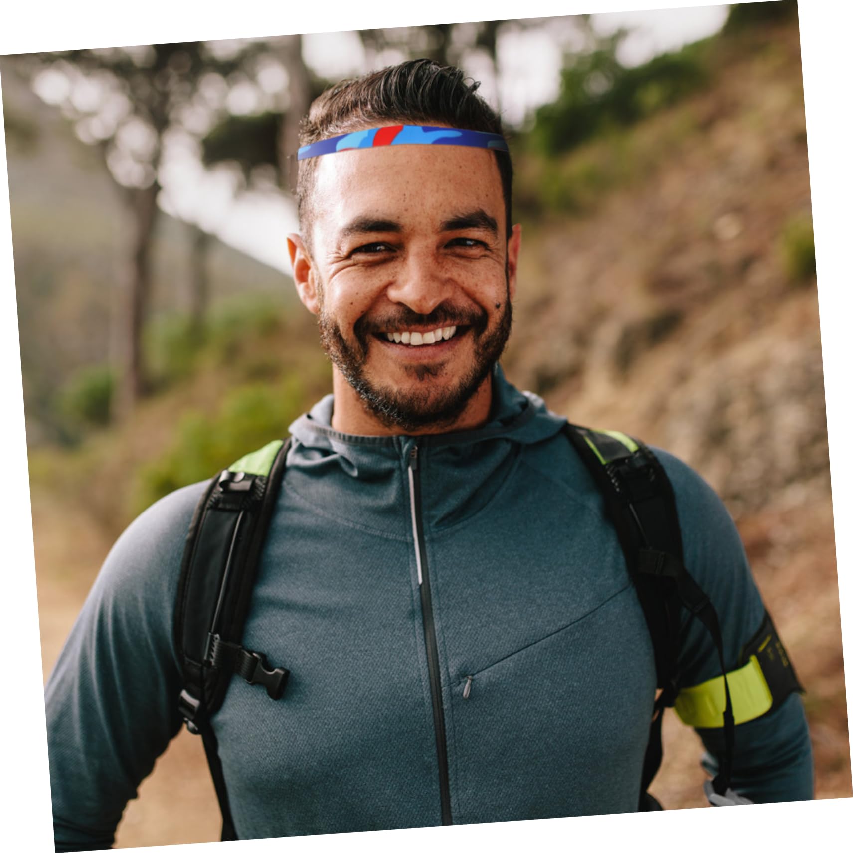 30 Piezas Banda Deportiva Deportiva Diadema Absorbente De Sudor Diadema De Ejercicio Diadema De Yoga Banda para El Cabello para Correr Banda para El Cabello Deportiva Banda para