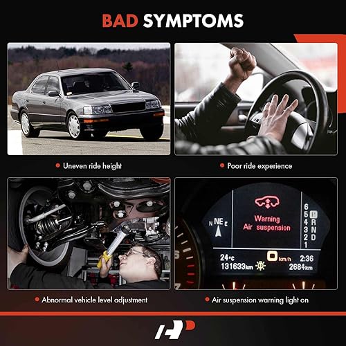 Miniatura 7 de A-Premium Válvula solenoide de suspensión neumática compatible con Mercedes-Benz E63 AMG 2010-2015, E63 AMG S 2014-2016, CLS63 AMG 2012-2014, CLS63