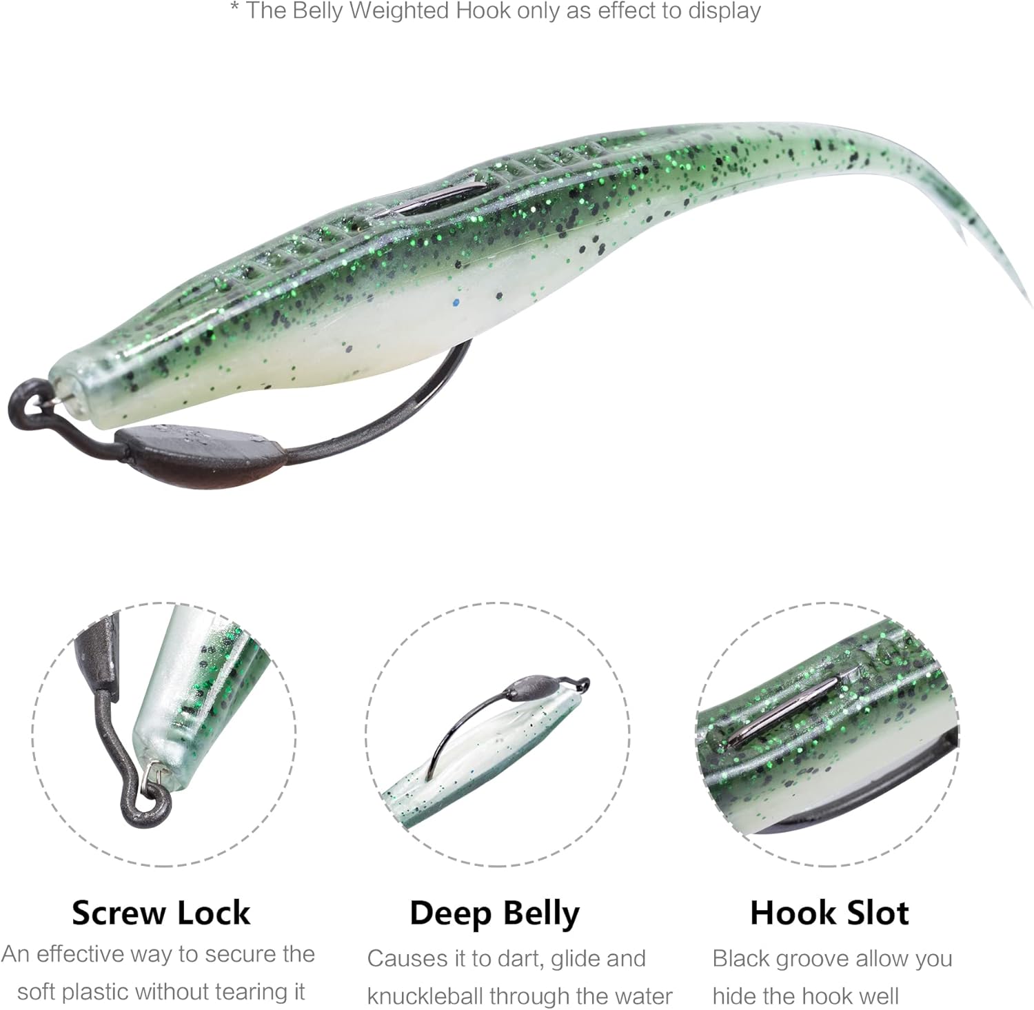 Soft Plastic Paddle Tail Swimbaits for Bass Fishing, Kuwait Ubuy
