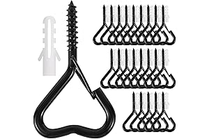 Versatile Screw Hooks For Effortless Hanging Outdoors