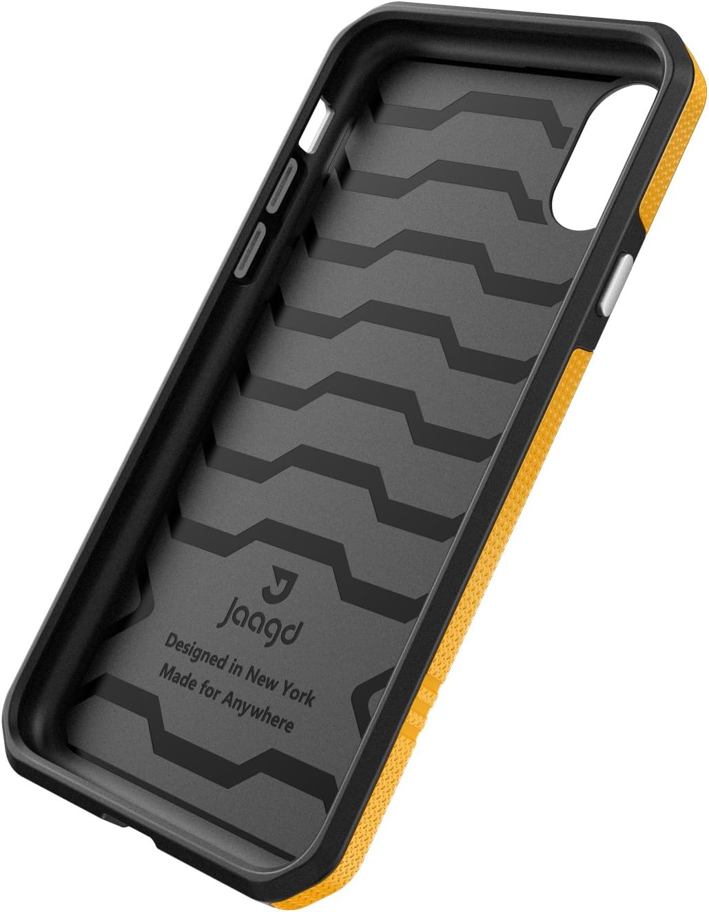 Jaagd iPhone X Case, Slim Shock-Absorbing Modern Slim Non-Slip Grip Cell Phone Cases for Apple iPhone X (Sunshine)