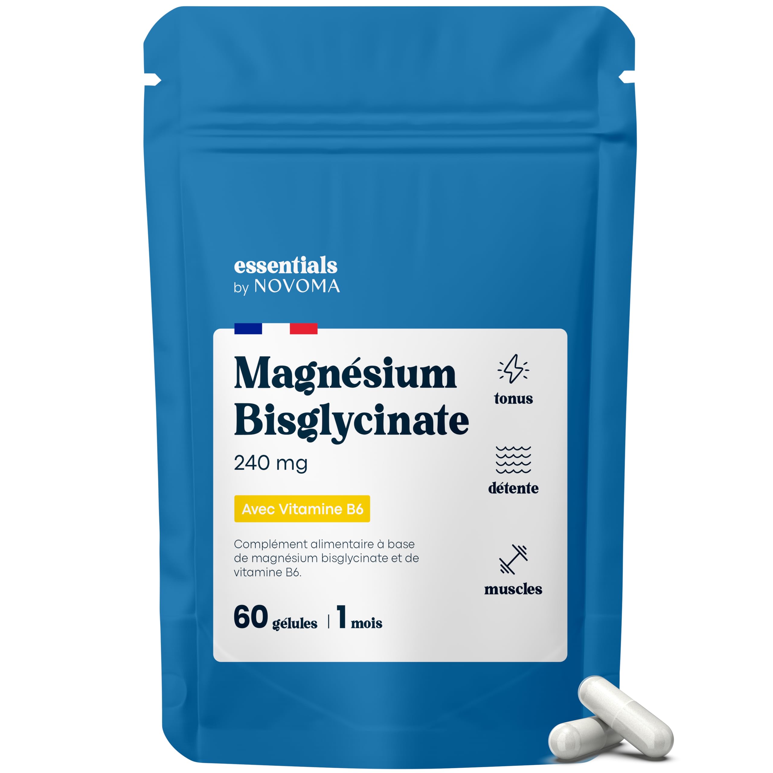 Magnésium Bisglycinate + Vitamine B6