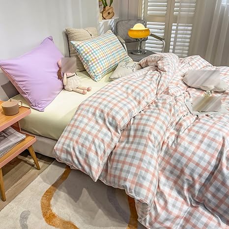 Amazon 布団カバー セミダブル リバーシブル 北欧 プリンセス風 1 8m ピローケース 綿100 快眠 洋式 和式兼用 掛け布団カバー ベッド カバー インテリア 格子縞 シンプル プレゼント 四節適用 色 ダブル シングル 寝具カバーセット 寝具カバーセット オンライン通販 Amazon 布団カバー セミダブル リバーシブル 北欧 プリンセス風 1 8m ピローケース 綿100 快眠 洋式 和式兼用 掛け布団カバー ベッド カバー インテリア 格子縞 シンプル プレゼント 四節適用 色 ダブル シングル 寝具カバーセット 寝具カバーセット オンライン通販