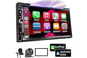 Premium Car Stereo with CD/DVD Player and 7-Inch Touch Screen