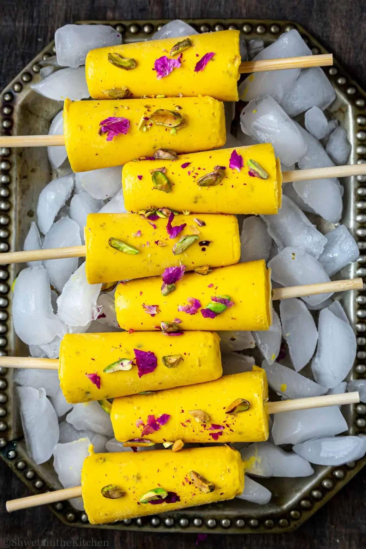 Aluminium Kulfi Mould Set Ice Cream Kulfi Maker with Lid Hole- 6 Pieces (Without Stand) — Amazon image 3