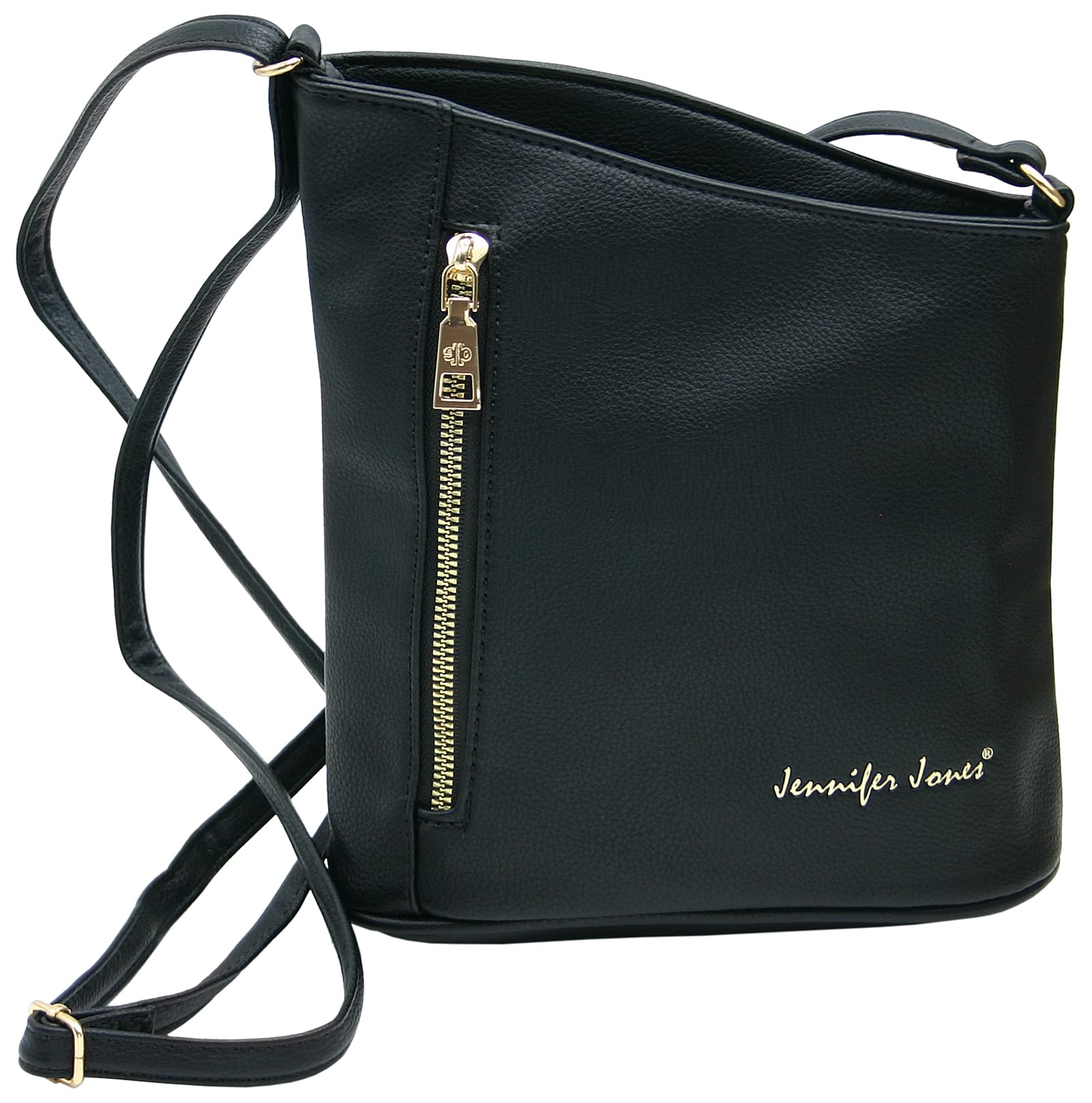 Guess NASTRA MINI TOP ZIP - Schoudertas - black/zwart