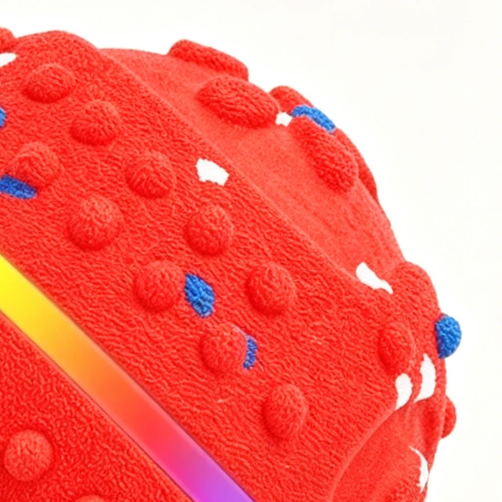 Balle interactive de chien Rebondissante, étanche avec lumières et 3 modes
