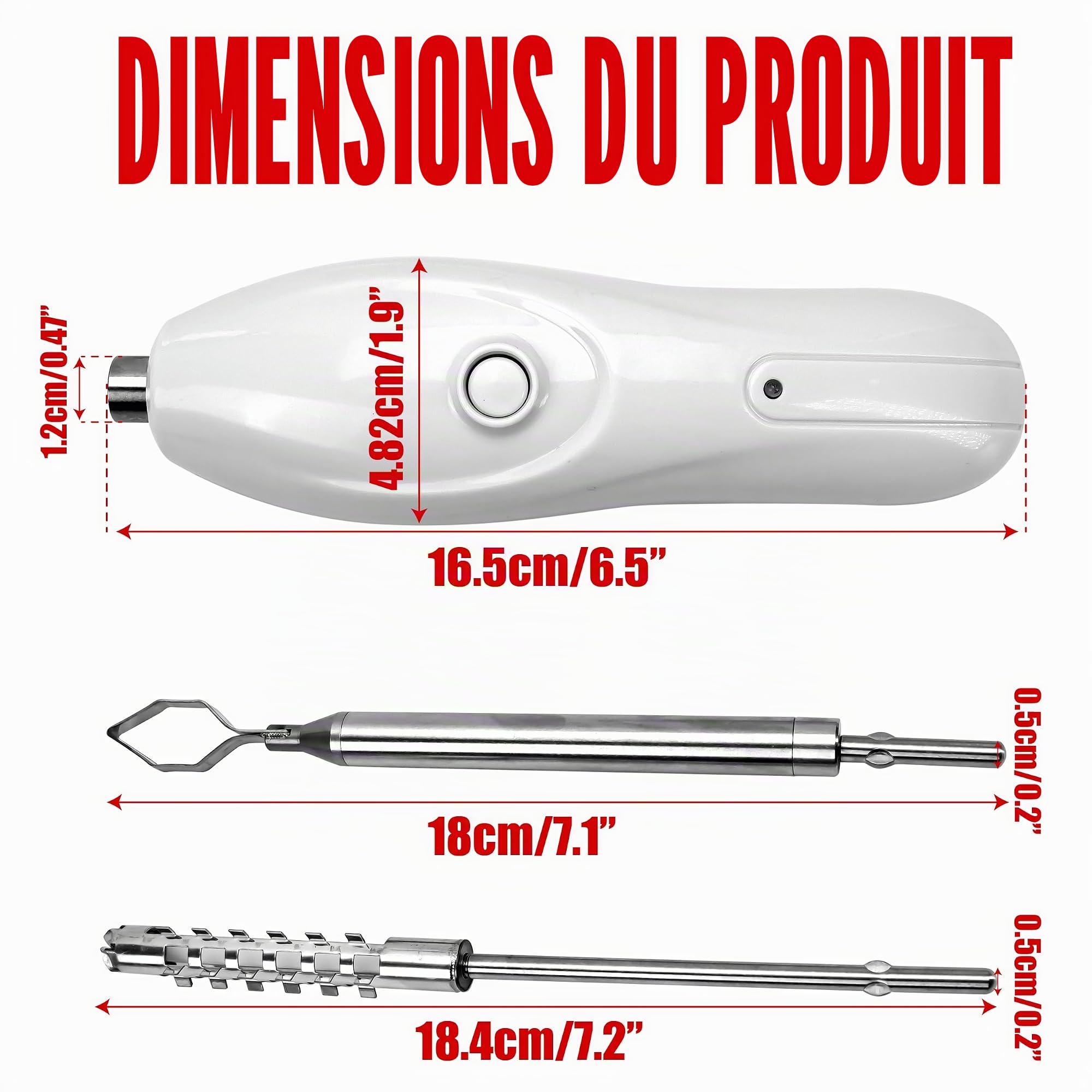 Vide-légumes portable, vide-courgettes sans fil, grattoir électrique avec 2 têtes de coupe, vide-fruits rechargeable