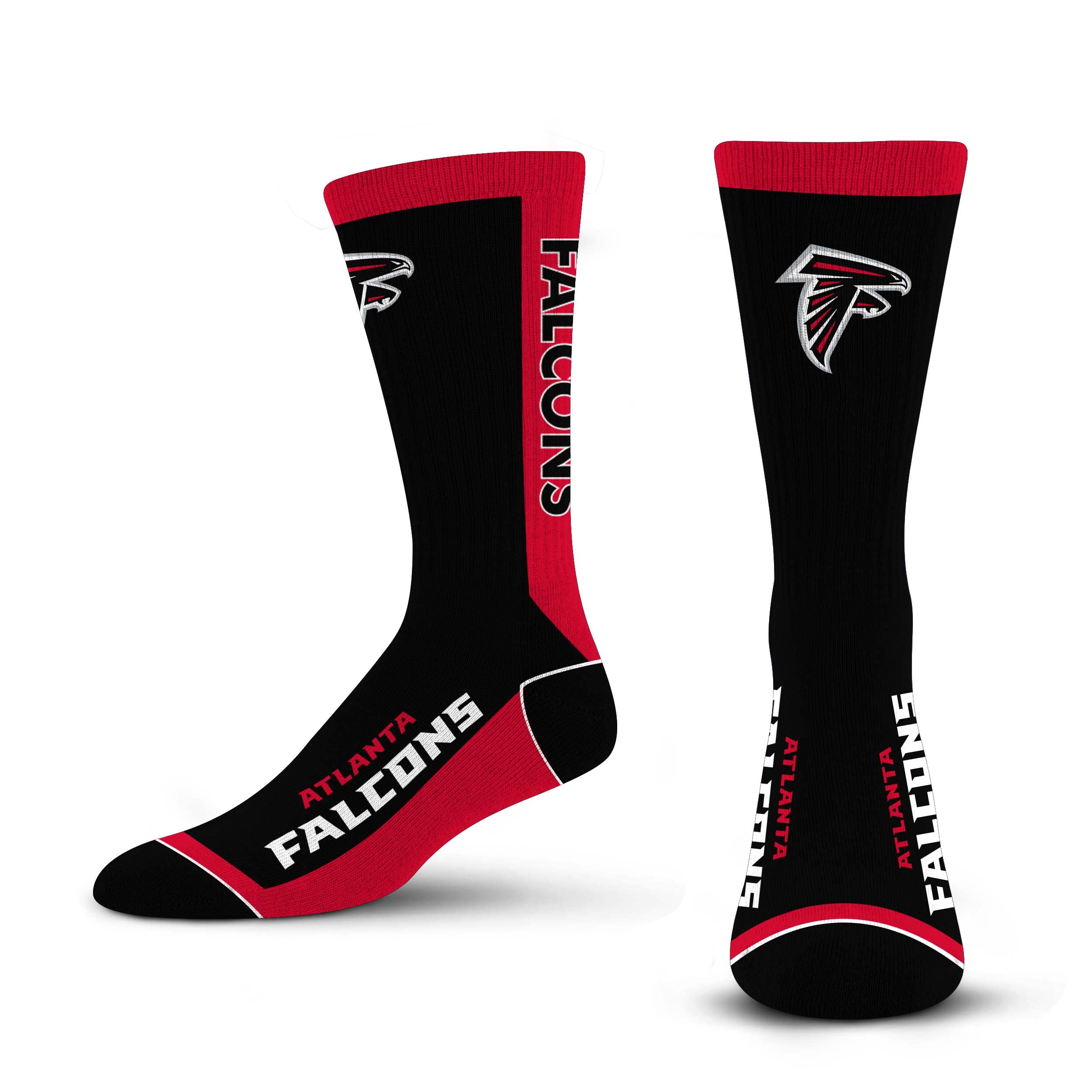 For Bare Feet NFL MVP Crew Sock Medium