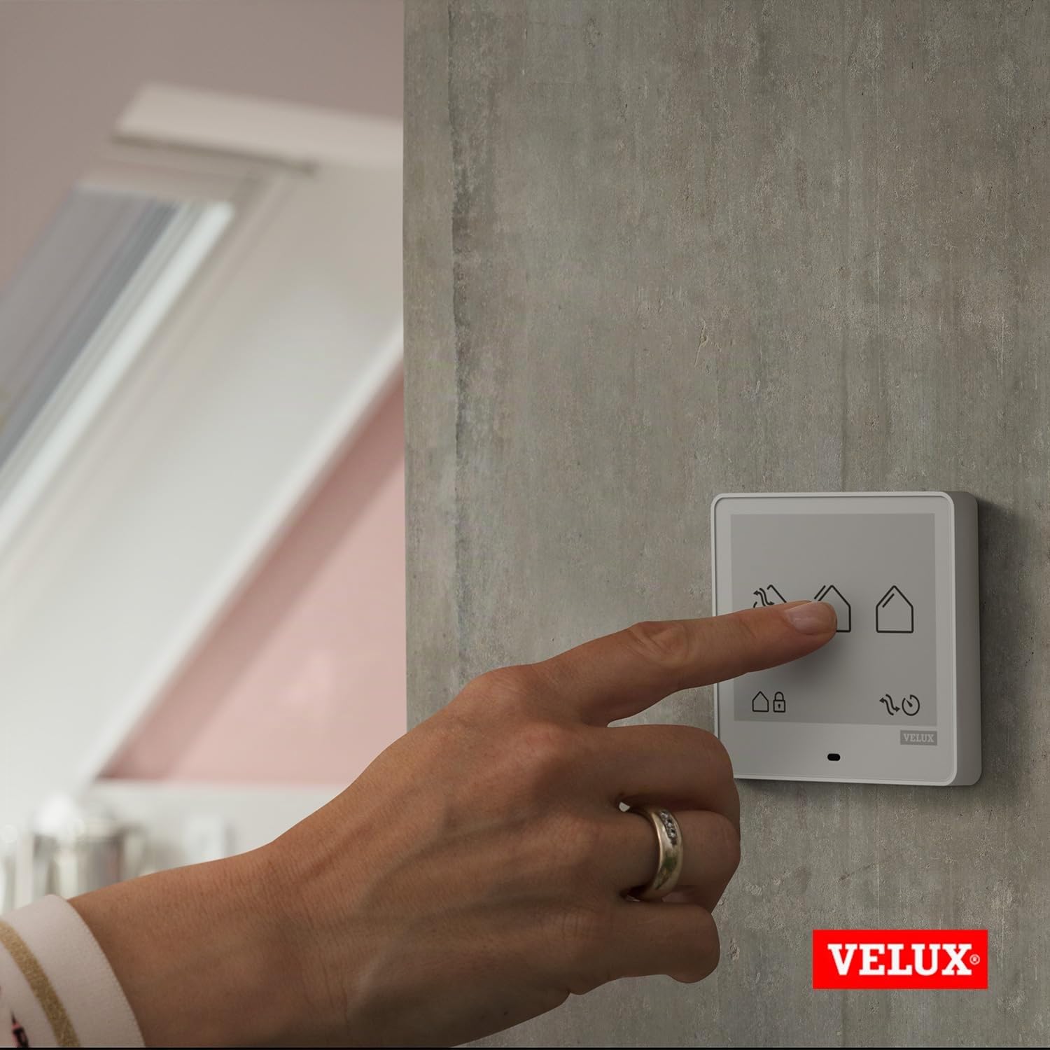 VELUX Touch (KLR 300) Telecomando per Più Finestre per Tetto, Tende e Persiane VELUX