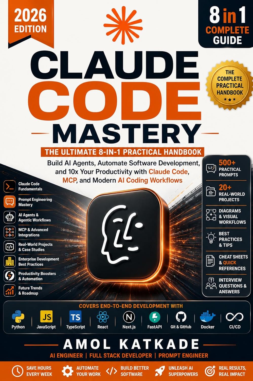 Claude Code Mastery: Build AI Agents, Automate Software Development, and 10x Your Productivity with Claude Code, MCP, and Modern AI Coding Workflows