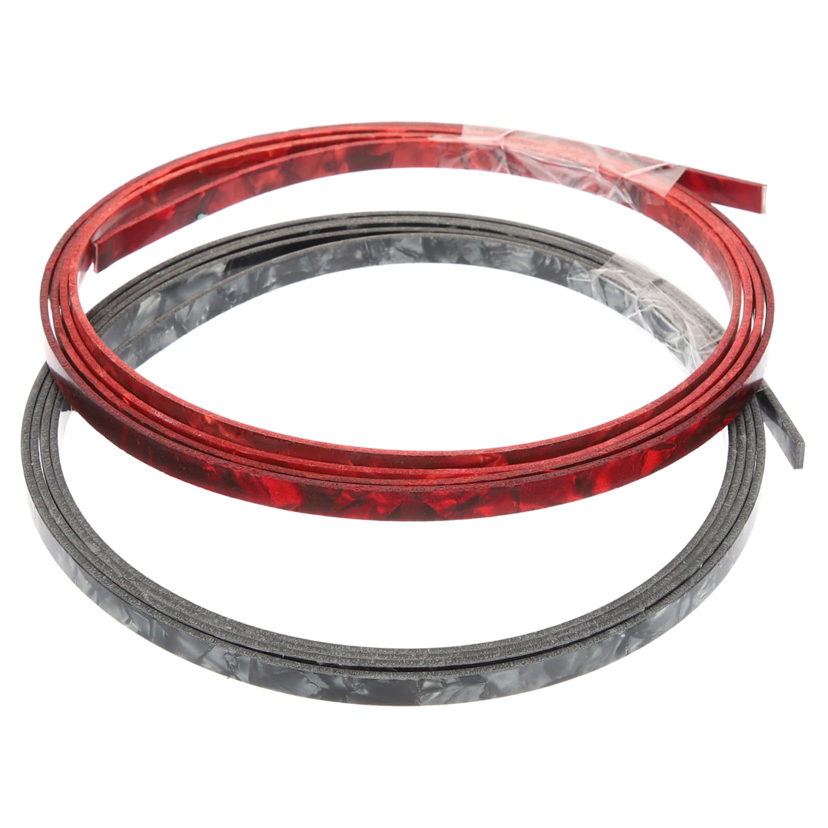 VANZACK 2pcs Guitar Binding Purfling Strip Strong Durable Plastic Decorative Strip for Guitar