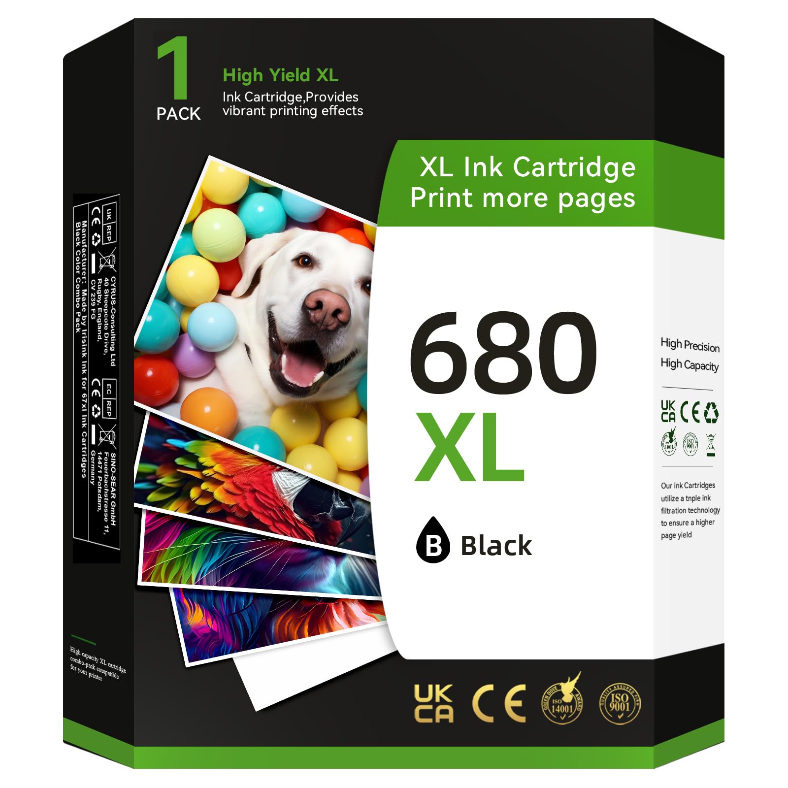 680 Cartridge Black, 680XL Remanufactured for HP Ink Cartridge 680 Compatible with DeskJet Ink Advantage All-in-One 2135 3835 DeskJet Ink Advantage 1115 1118 OfficeJet All-in-One 3830 (1 Pack) (B0CT5VTJTV) Amazon Price History, Amazon Price Tracker