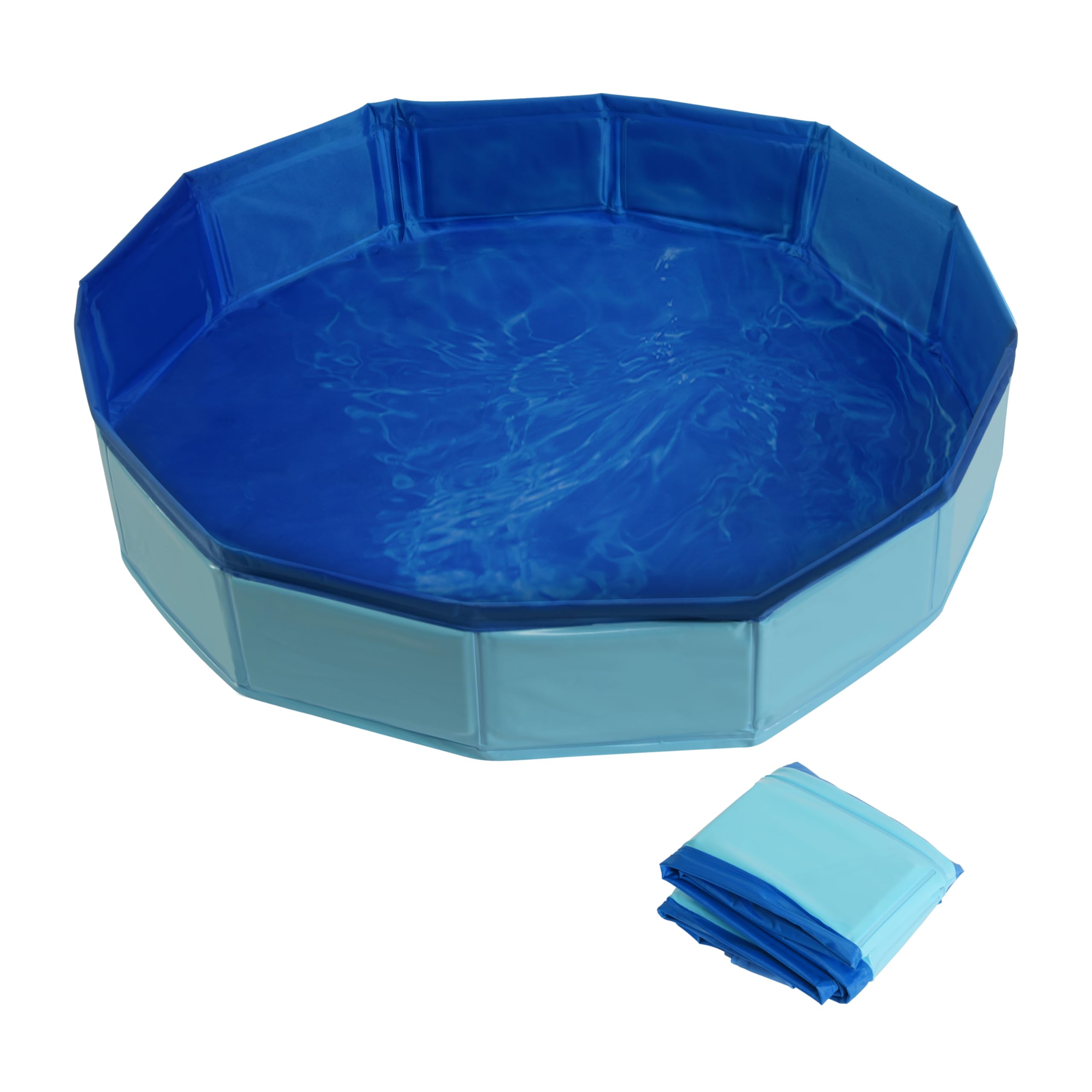 Photo 1 of Goblfu Foldable Bath Pool with Accessories - Blue