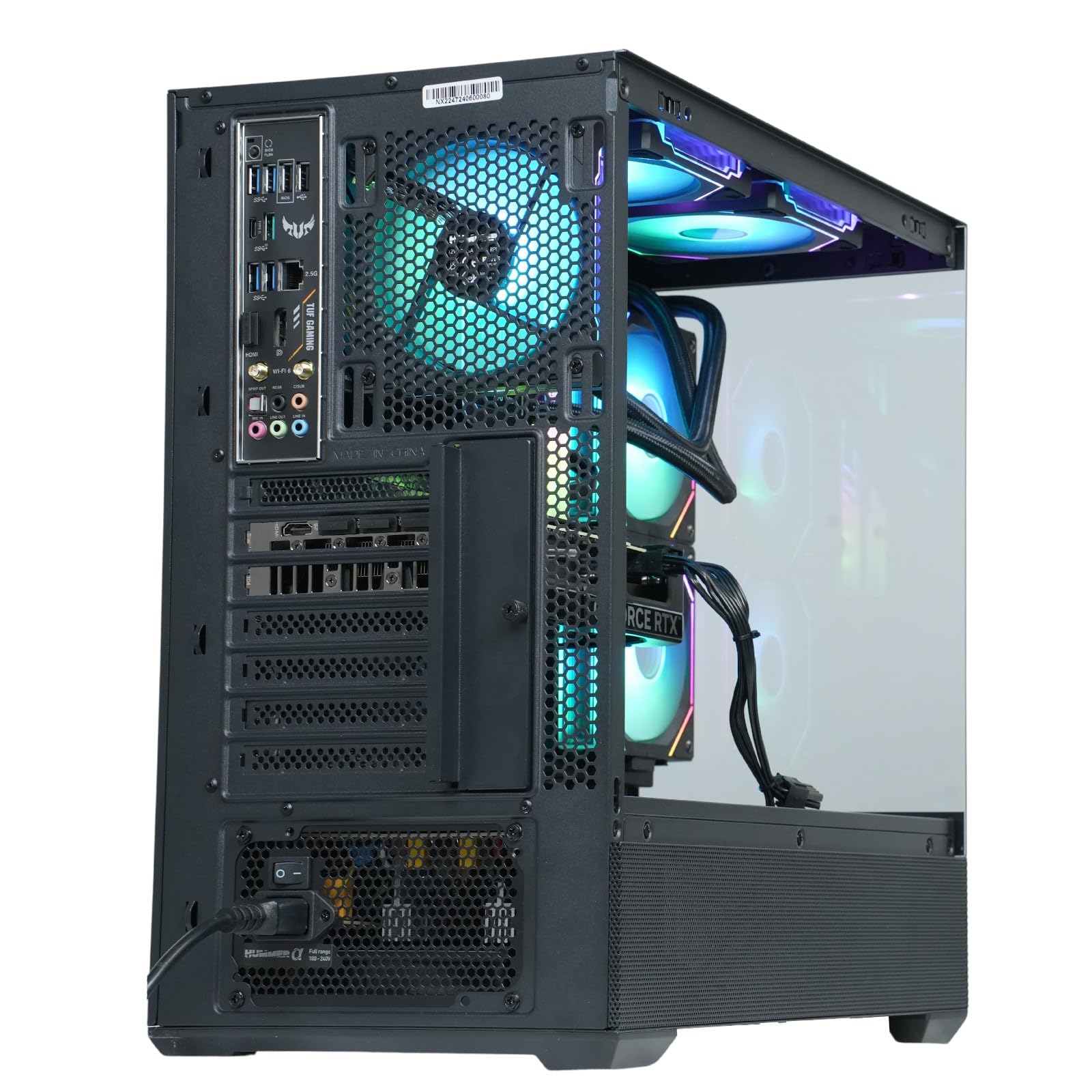 Epical-Q Ordenador sobremesa Gaming Klaten Plus AMD Ryzen 7 9800X3D, 32GB, 2TB SSD NVME, RTX 5070+ Windows 11 Pro