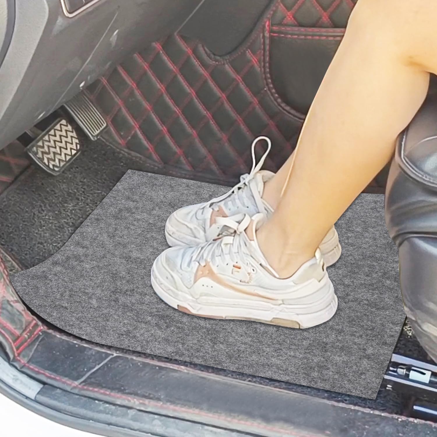 RUENXG 20-Pack Disposable Car Floor Mats 19 6 15 7 Inch Leak-Proof Heavy Duty Non-Woven Fabric for Car — view 3