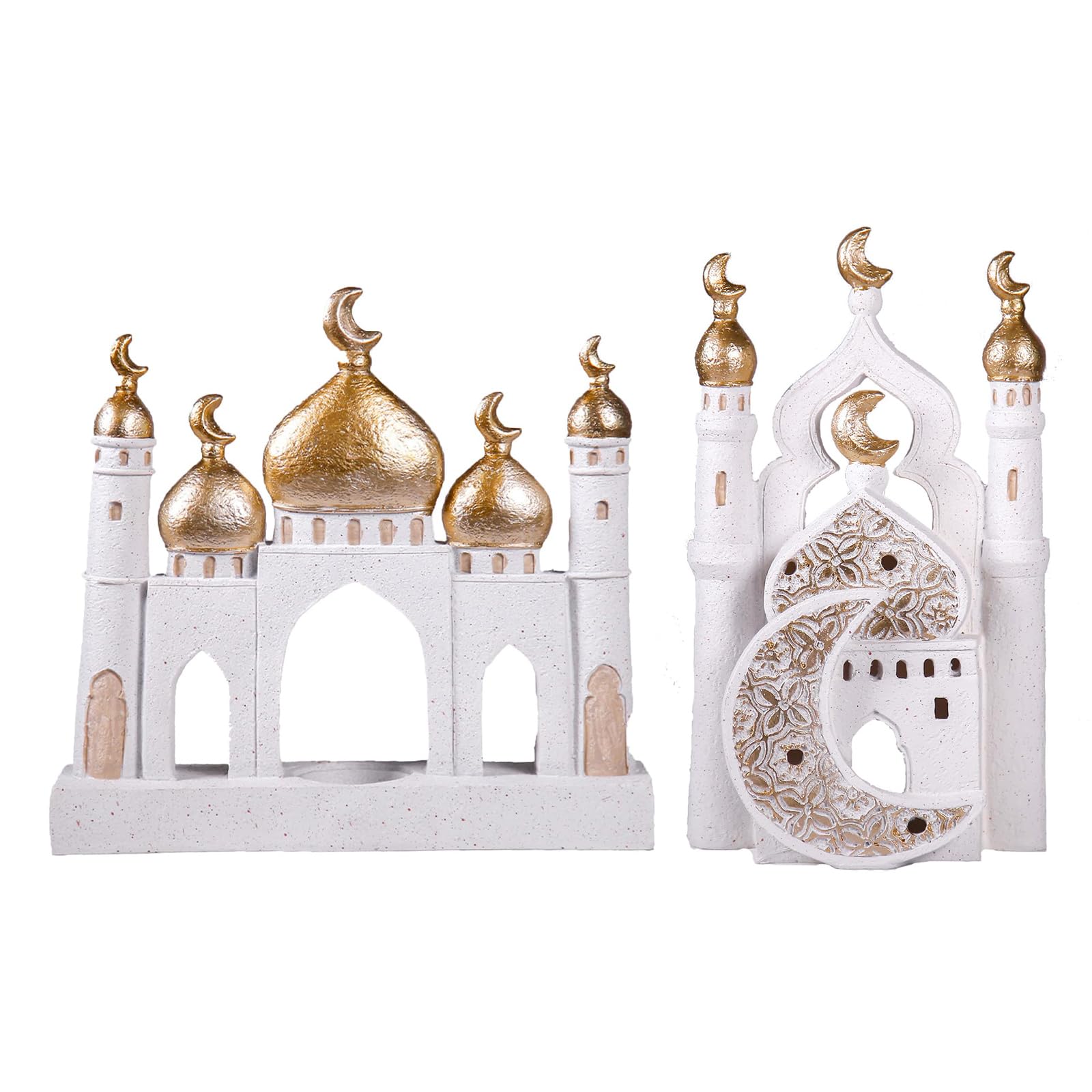 Ornamento in resina per la decorazione della casa durante il Ramadan facile da varietà di stili facile da posizionare e riorganizzare la casa Ramadan