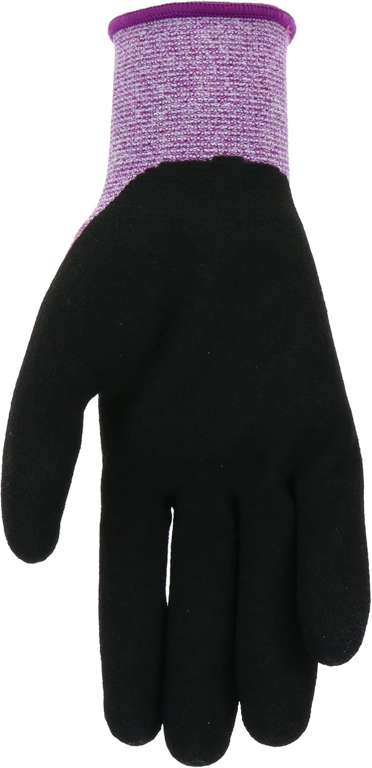 West County Gardener Eco Friendly High Dexterity Men's Utility Glove, Touchscreen Capable, Synthetic Leather Padded Palm