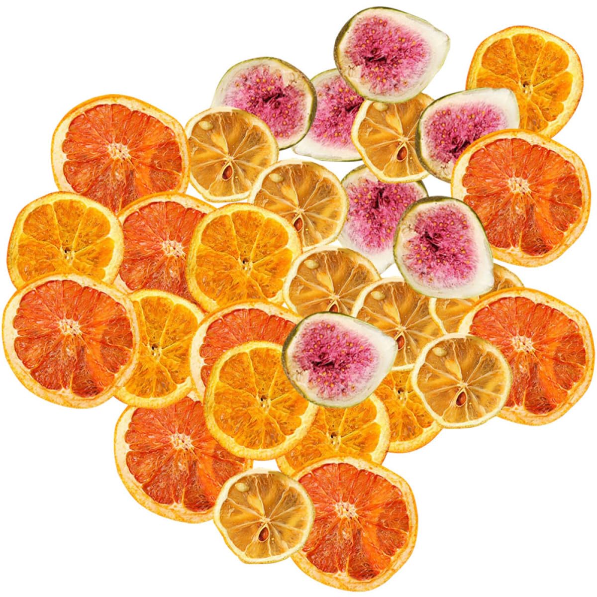 Decoraciones para Pasteles de Rodajas de Fruta Deshidratada, 1 Bolsa