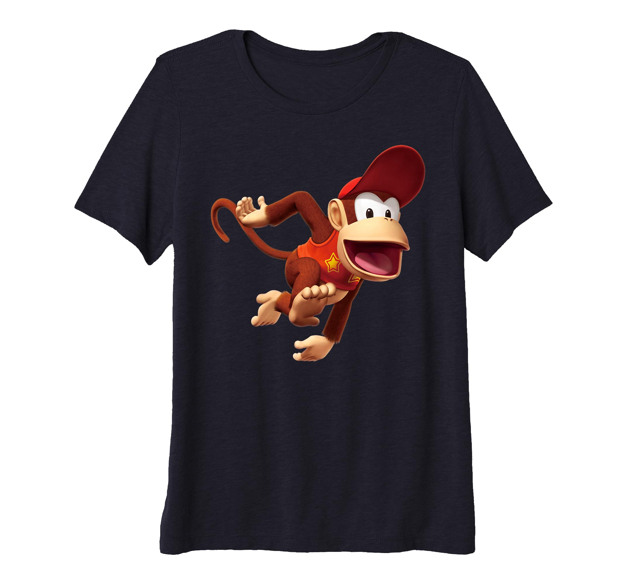 Donkey Kong Diddy 3D Poster Premium Tri-Blend T-Shirt