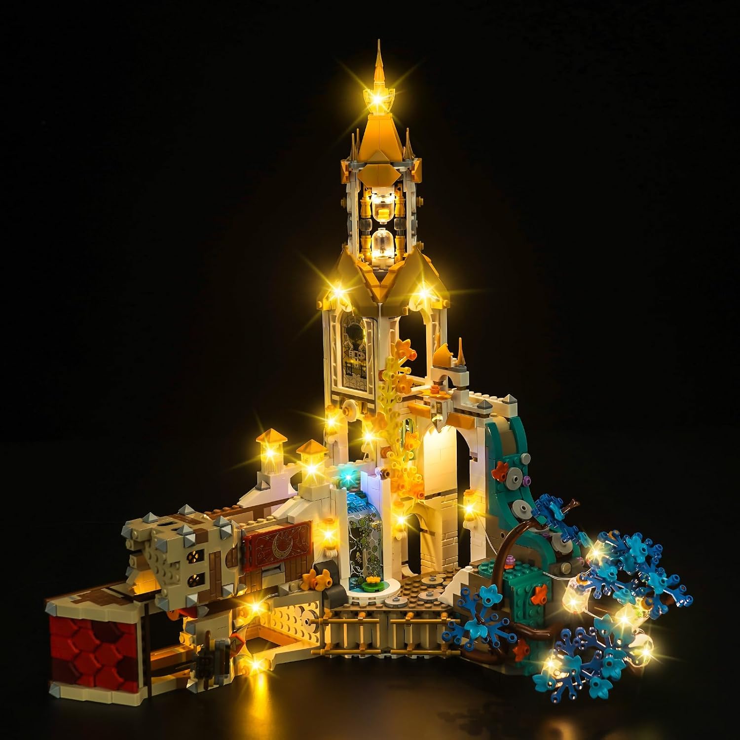 LED Lighting Compatible with Lego Castle Nocturnia 71486, Light Kit Compatible with Lego 71486, Giving Light to Model, NOT Included The Model SetTypical Version