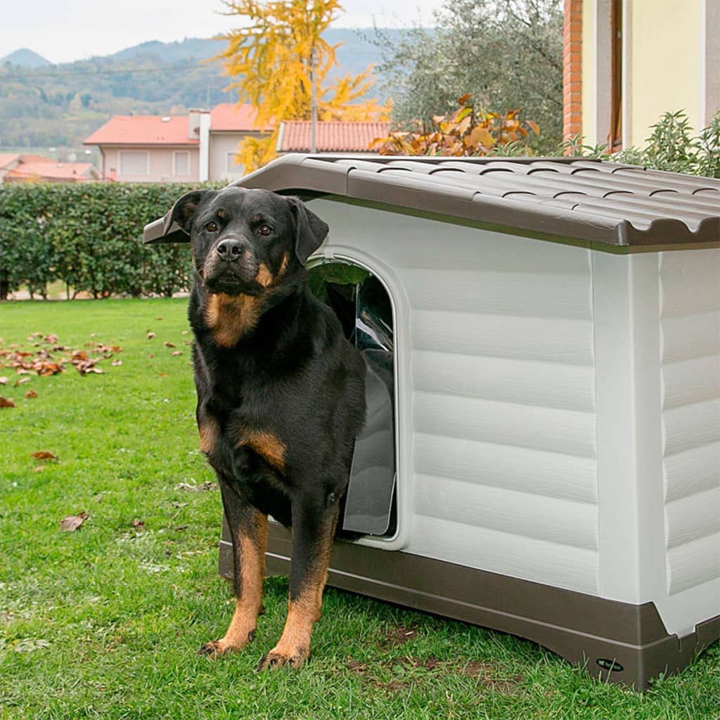 Ferplast DOGVLLA 90 Niche Chien Exterieur Plastique 88 x 72 x 65 cm