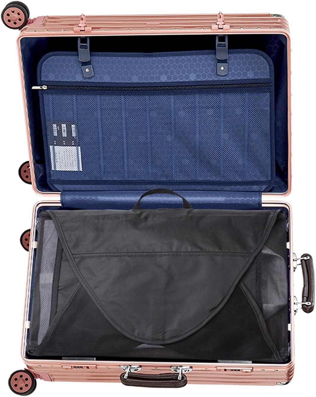 2pcs Garment Packing Folder For Travel Clothes Organizer Travel Garment Bag Luggage Accessory Black - Image 5