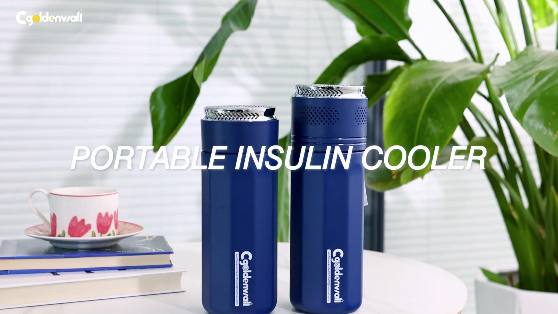 Amazon.com: CGOLDENWALL Insulin Cooler Travel Case, Peptide Fridge