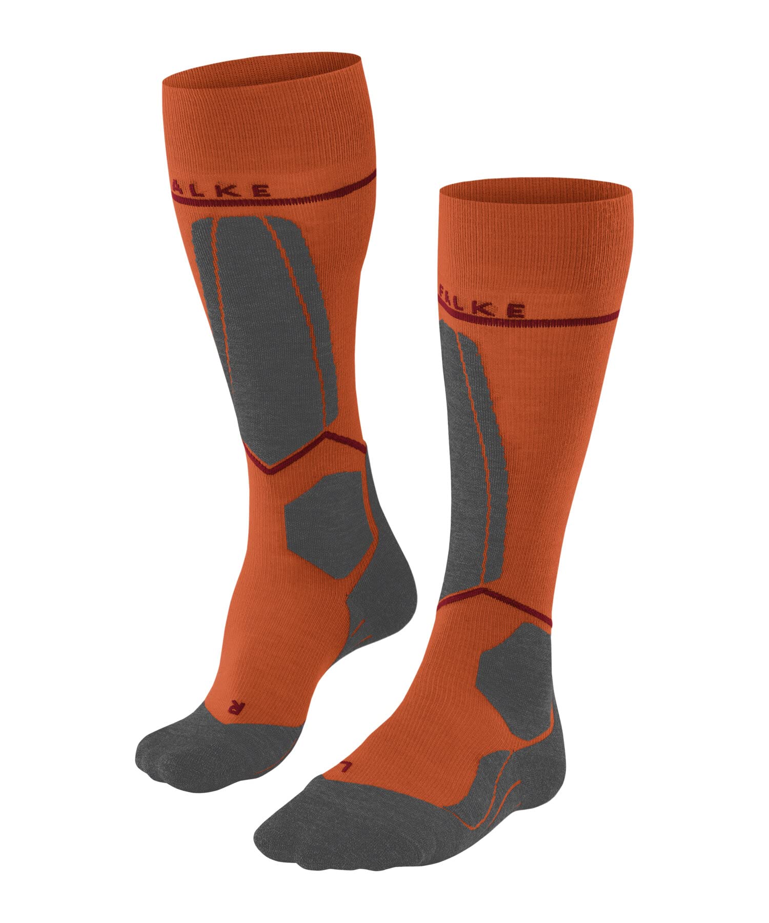 FALKE SK4 - Kniekousen - flash orange/neonoranje FALKE SK4 - Kniekousen - flash orange/neonoranje