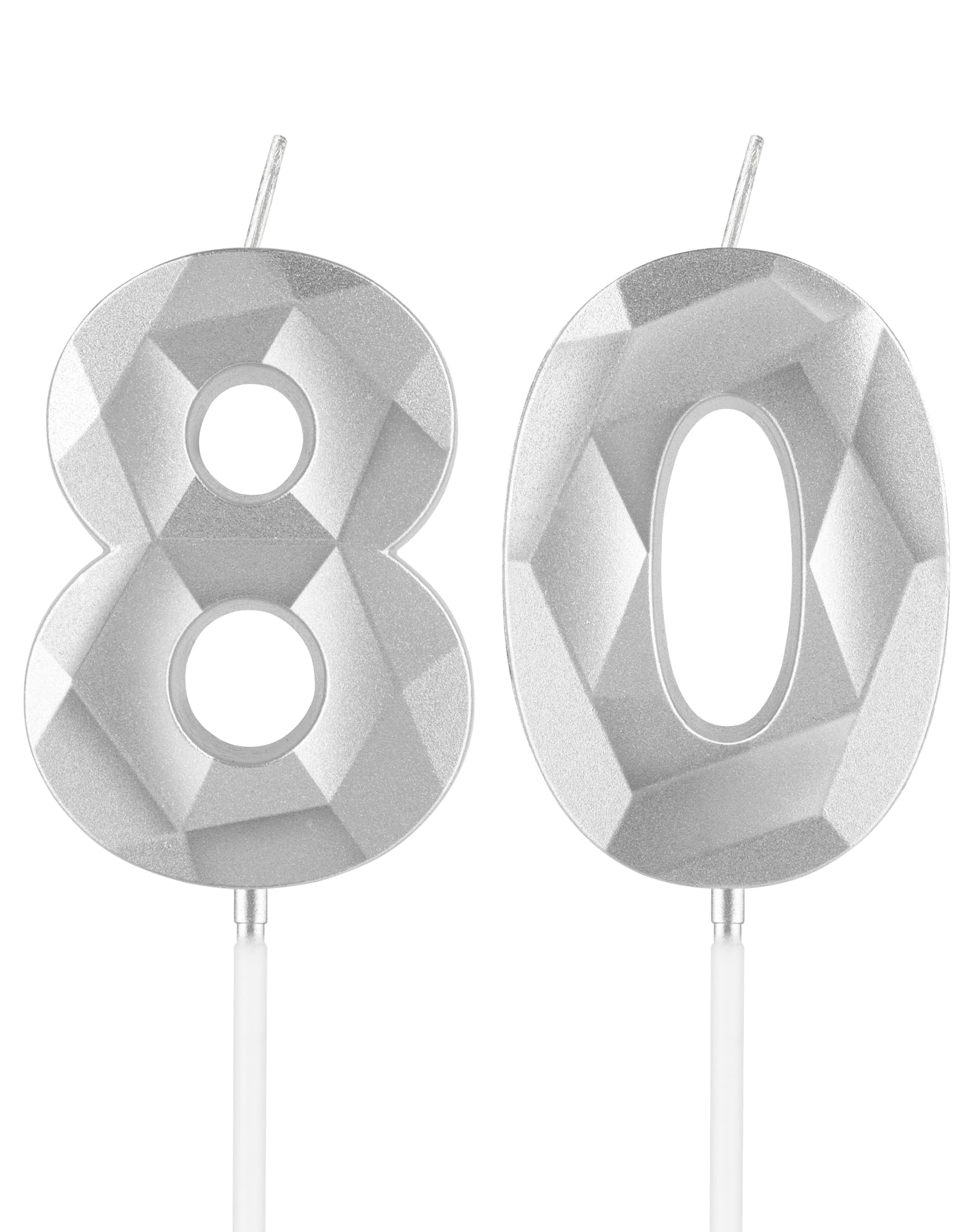Royal Blue 13th Birthday Candles, 3D Number 13 Candle for Cake, Boy Girl 13th Birthday Decorations,Sapphire Candle Topper Blue Cake Decorations for Birthday Party Wedding Anniversary Supplies — view 224