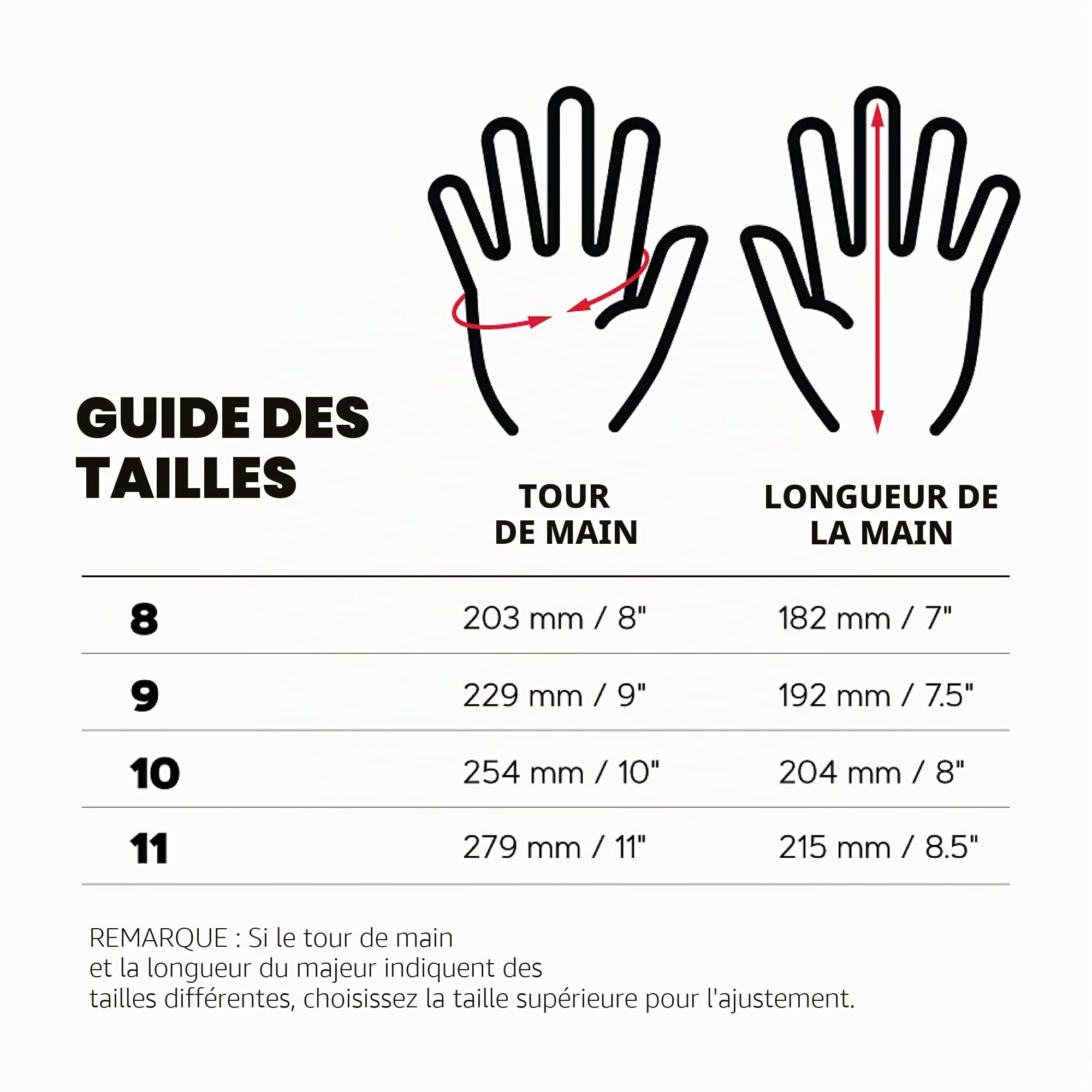 Oregon 295395 Gants de protection pour travail à la tronçonneuse Taille M en cuir élastique 4 directions (protection main gauche)