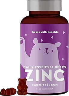 Bears with Benefits Zinc Gummy Bears - Support Healthy Hair,
