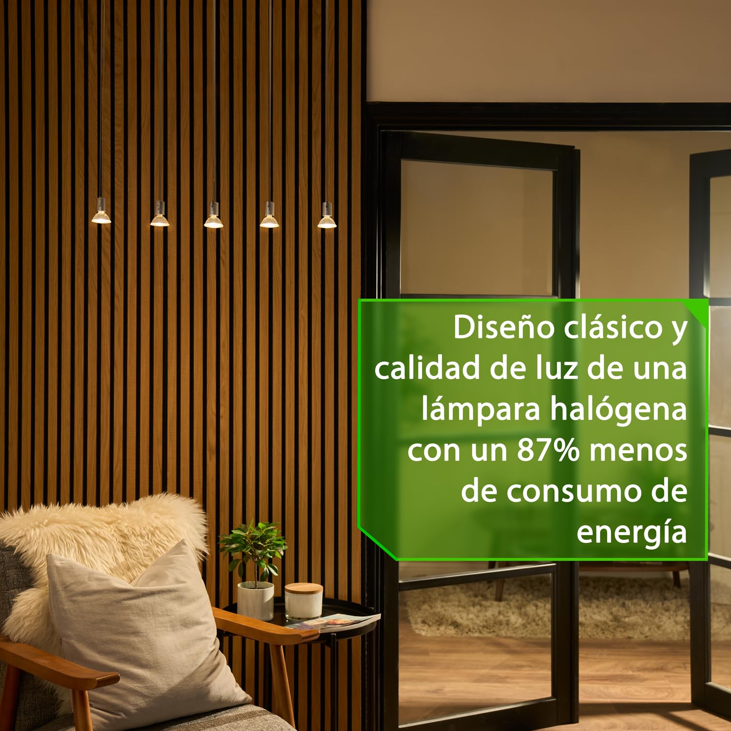 greenandco 10x MR16 GU5.3 | sustituye 30W | blanco cálido 2700K | IRC 90+ | 3W 270 lm | 38° | sin parpadeo | COB LED spot | 12V AC/DC | no regulable