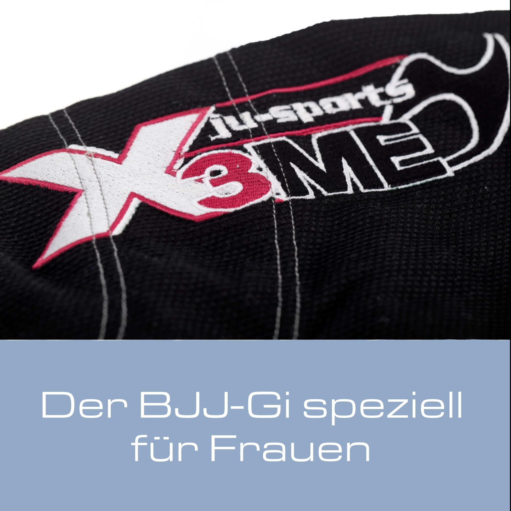 Ju-Sports BJJ Gi Damen EXTREME 2.0 schwarz/pink - Topmoderner Brazilian Jiu Jitsu Anzug flexibel & reißfest, 500g/qm Stoffgewicht, Herausragendes Tragegefühl